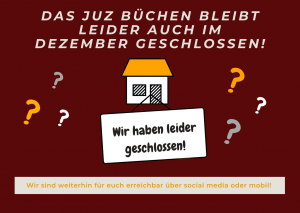 Wir haben leider geschlossen!