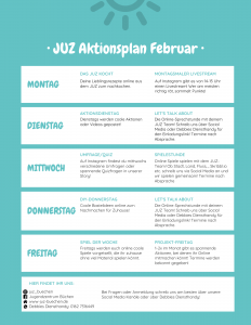 Aktionsplan Februar